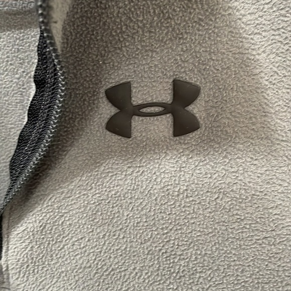 Underarmour cold gear Gray Long sleeve fleece pullover - Picture 3 of 6